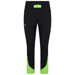 Under Armour No-Slip Waistband Womens Black Ankle Leggings