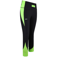 Under Armour No-Slip Waistband Womens Black Ankle Leggings