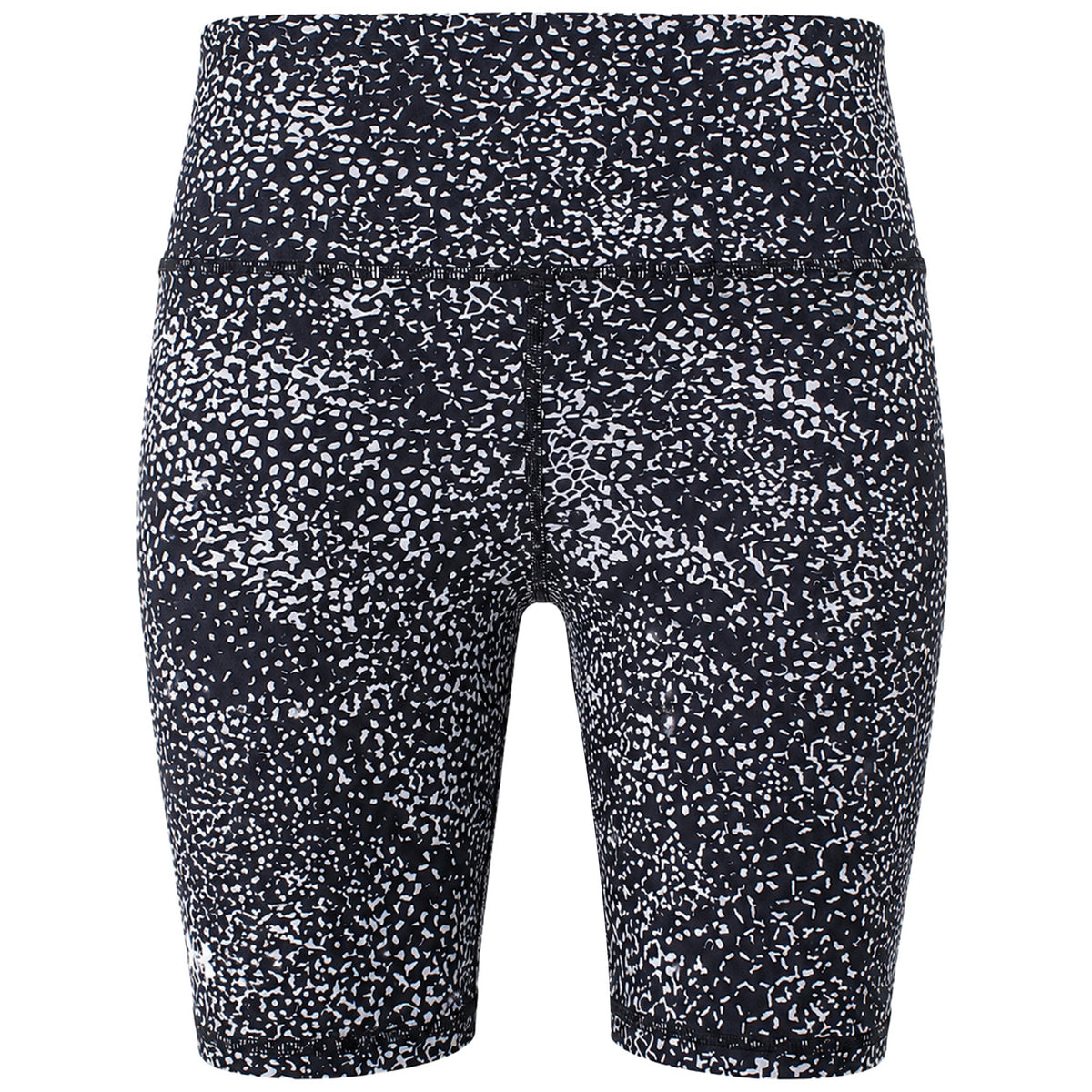 Under Armour HeatGear AOP Womens Black Bike Shorts