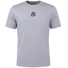Under Armour Curry Logo Mens Grey T-Shirt