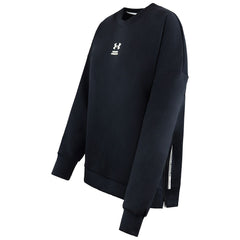 Under Armour Summit Knit Womens Black Oversize Sweater