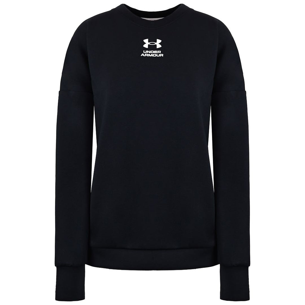 Under Armour Summit Knit Womens Black Oversize Sweater