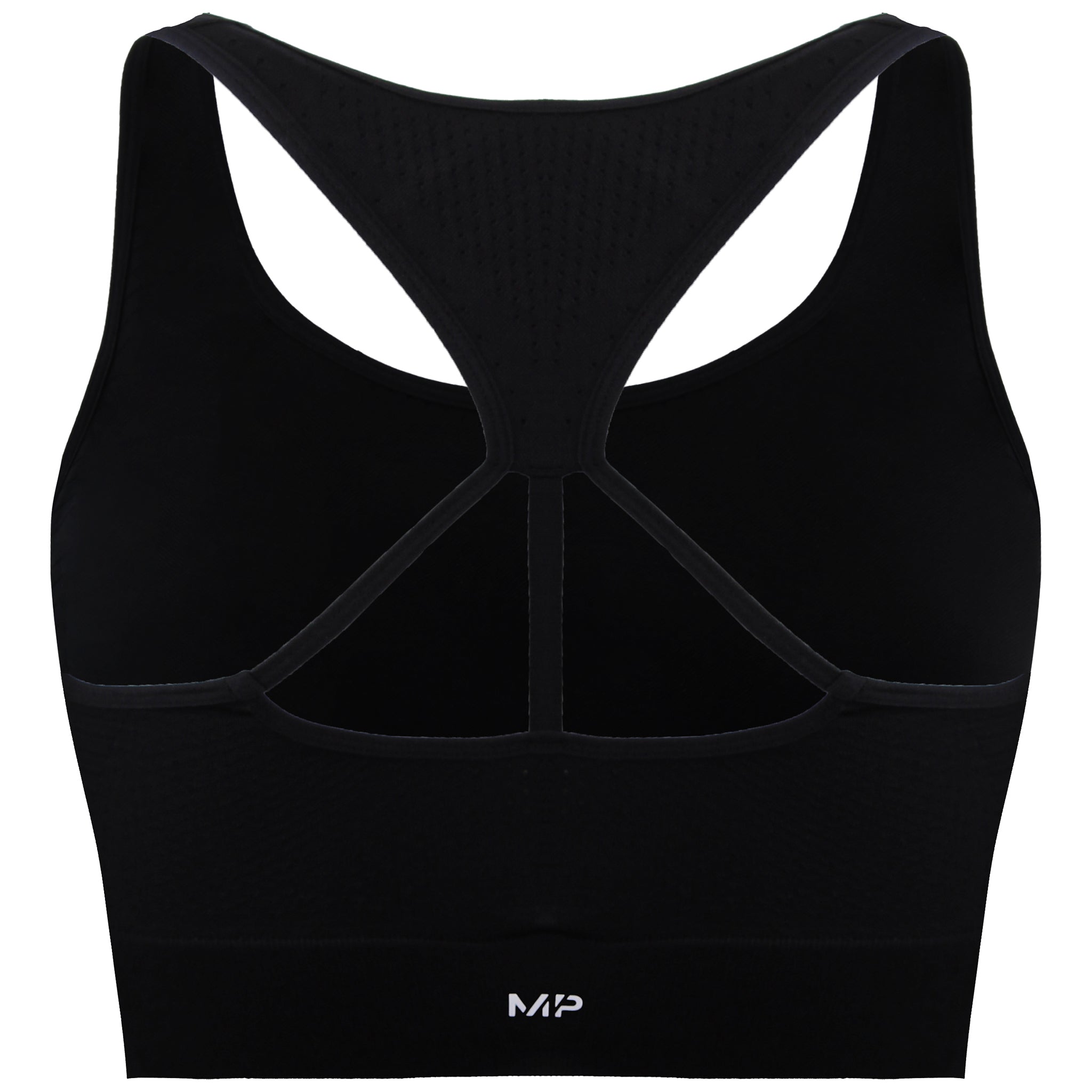 MyProtein Tempo Ultra Seamless Womens Black Sports Bra