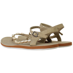 O'Neill Batida Shell Womens Beige Sandals