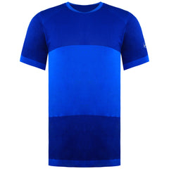 Asics FuzeX Mens Blue Seamless T-Shirt