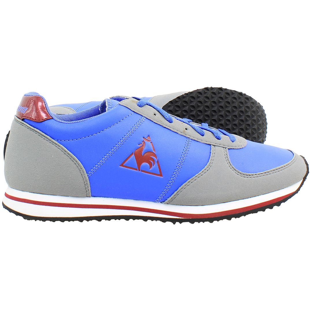 Le Coq Sportif Bolivar Kids Grey/Blue Trainers