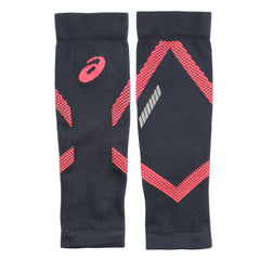 Asics Logo Mens Dark Grey Compression Calf Sleeves