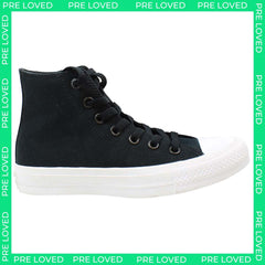 Converse Chuch Taylor II Hi Womens Black Plimsolls NO BOX