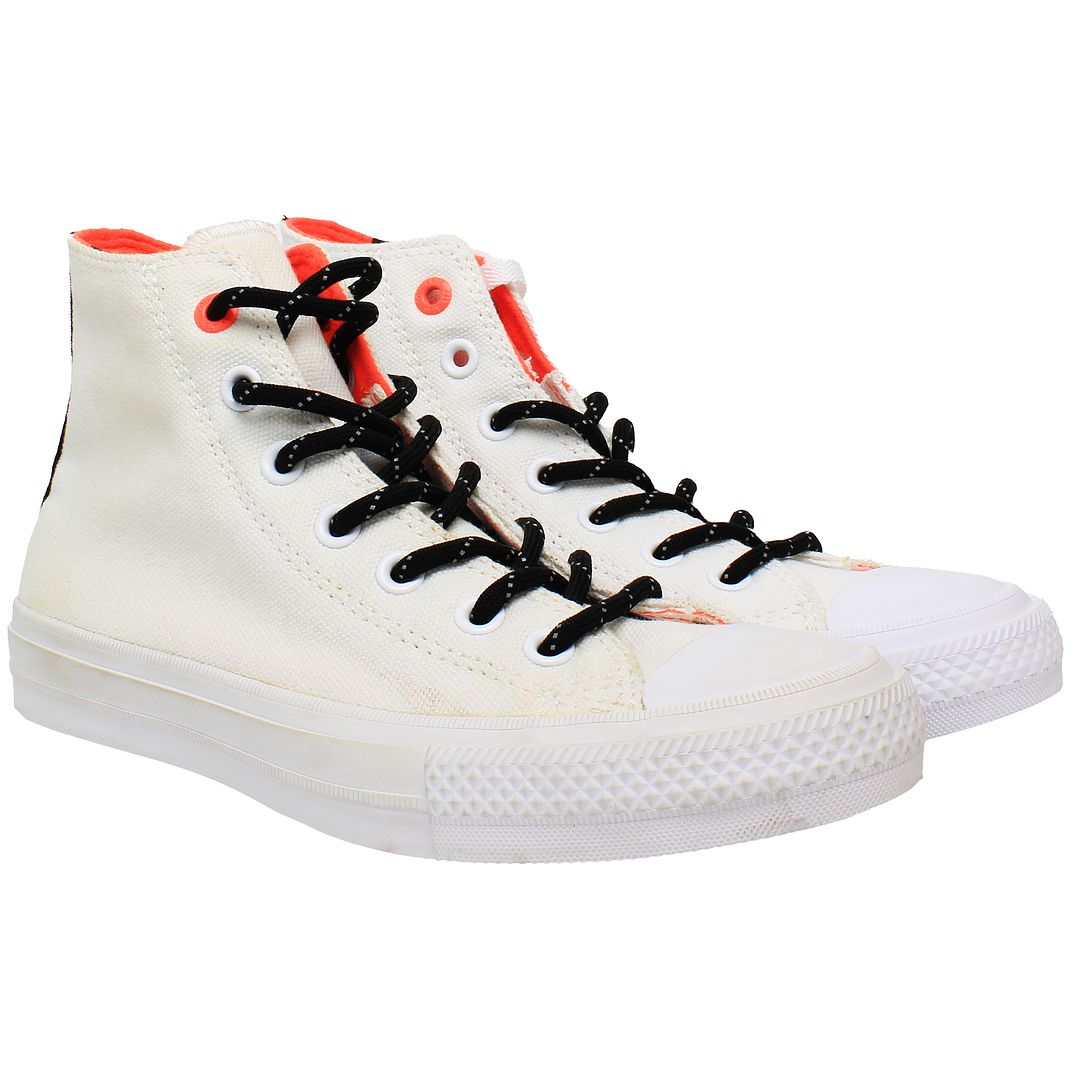 Converse Chuck Taylor All Star II Hi Shield Mens White Plimsolls