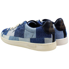 Le Coq Sportif Arthur Ashe De Nimes Mens Blue Trainers