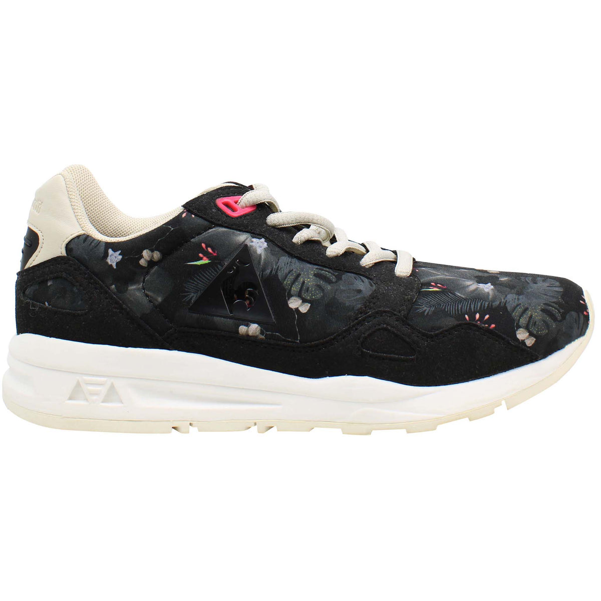 Le Coq Sportif R900 Winter Floral Womens Black Trainers