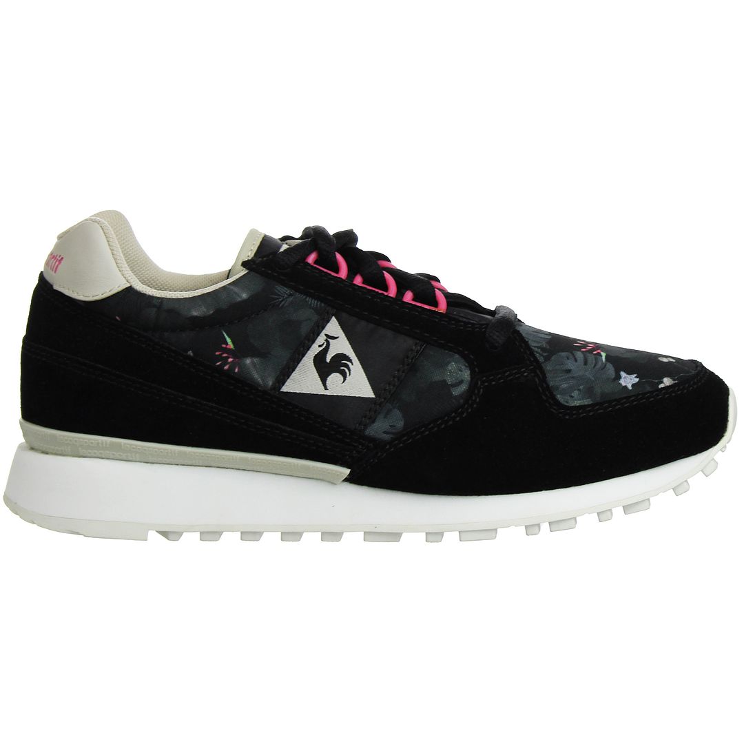 Le Coq Sportif Eclat Winter Floral Womens Black Trainers