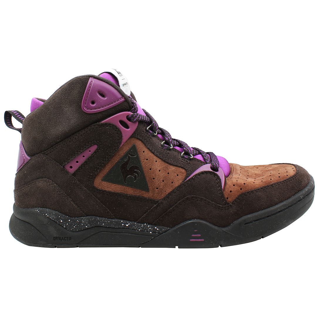 Le Coq Sportif TH 90's "Reglisse" Mens Brown Trainers