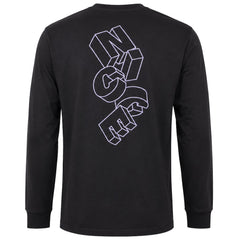 Nicce Tumble Mens Black Top