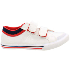 Le Coq Sportif Saint Gaetan PS CVS Kids White Plimsolls