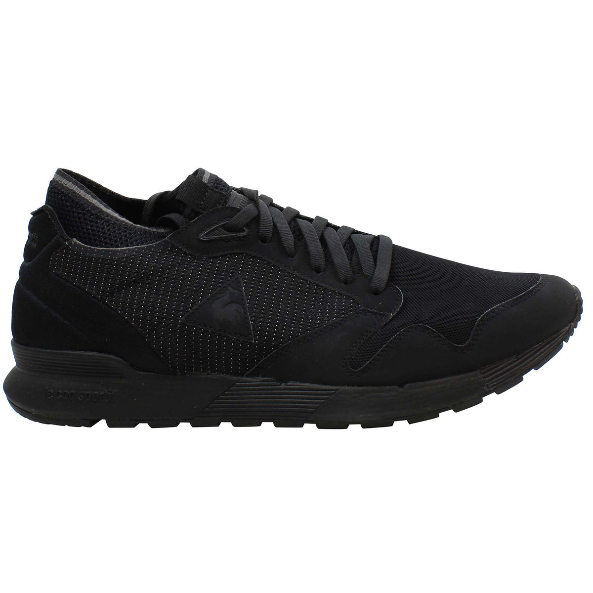 Le Coq Sportif Omicron Triple Reflective Mens Black Trainers