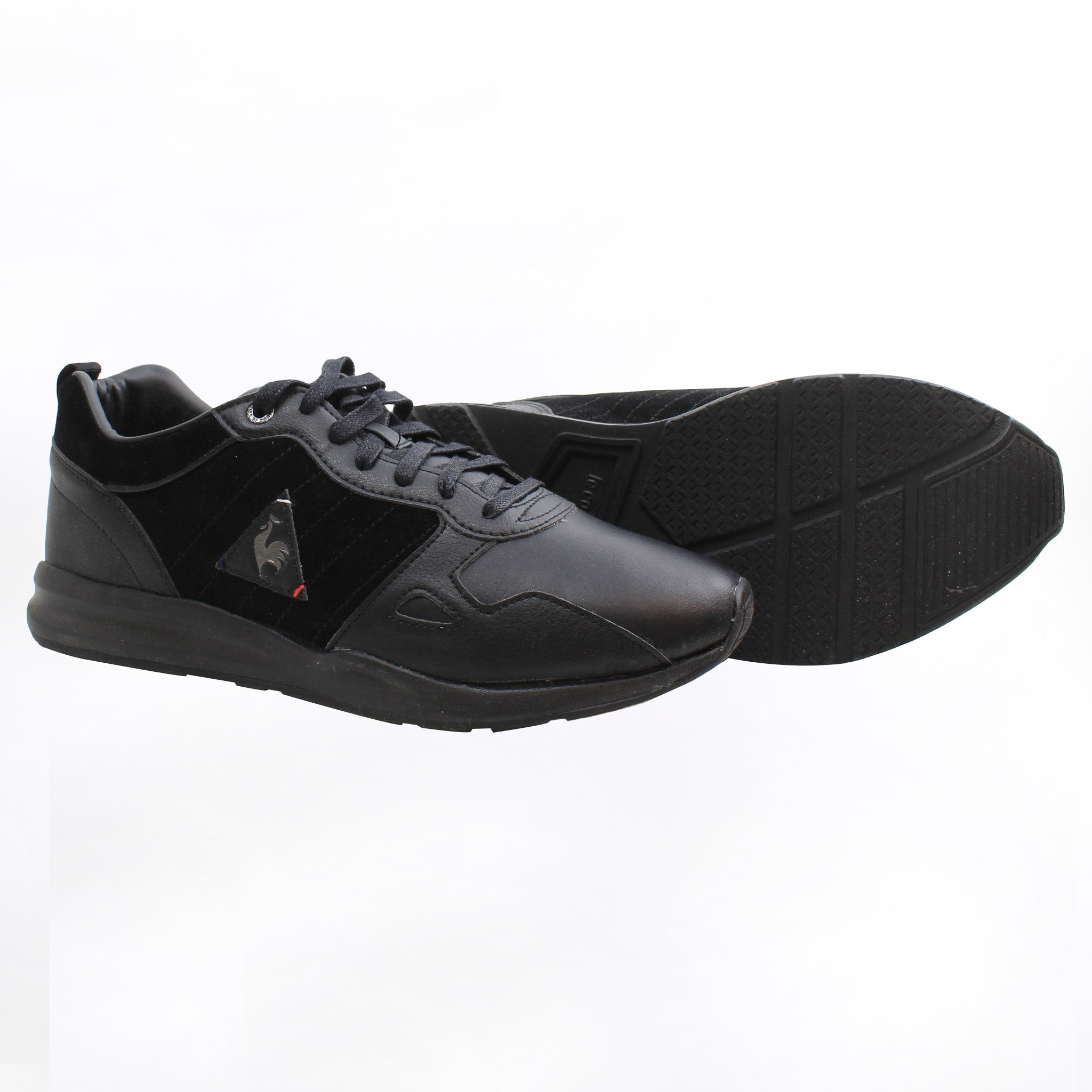 Le Coq Sportif LCS R600 Craft Lea Mens Black Trainers NO BOX