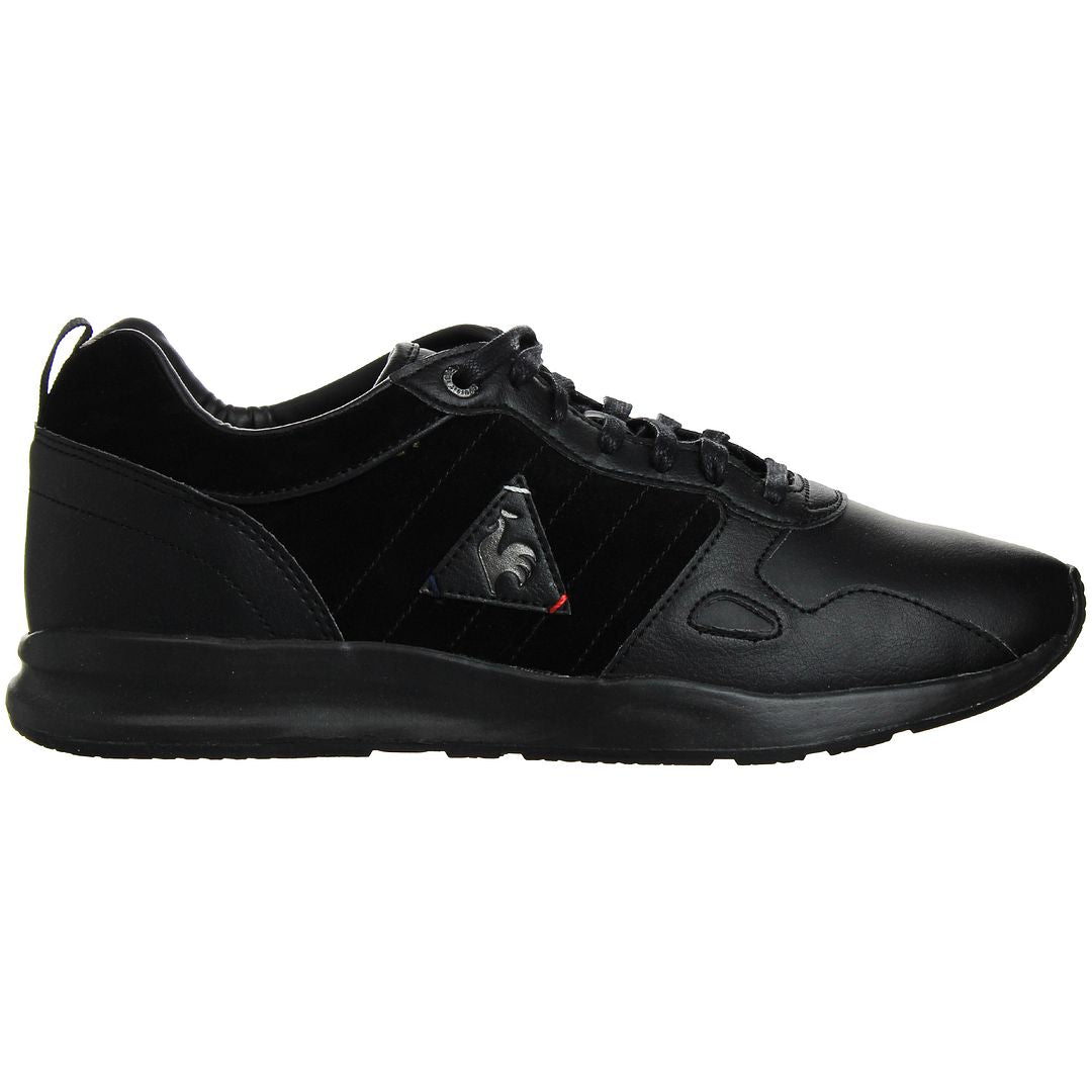 Le Coq Sportif LCS R600 Craft Lea Mens Black Trainers