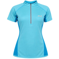 Jack Wolfskin Tourer Womens Blue Cycling Top