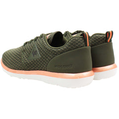 Le Coq Sportif Dynacomf Feminine Mesh Womens Dark Green Trainers