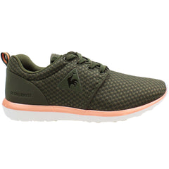 Le Coq Sportif Dynacomf Feminine Mesh Womens Dark Green Trainers