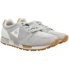 Le Coq Sportif Omega Premium Mens Grey Trainers