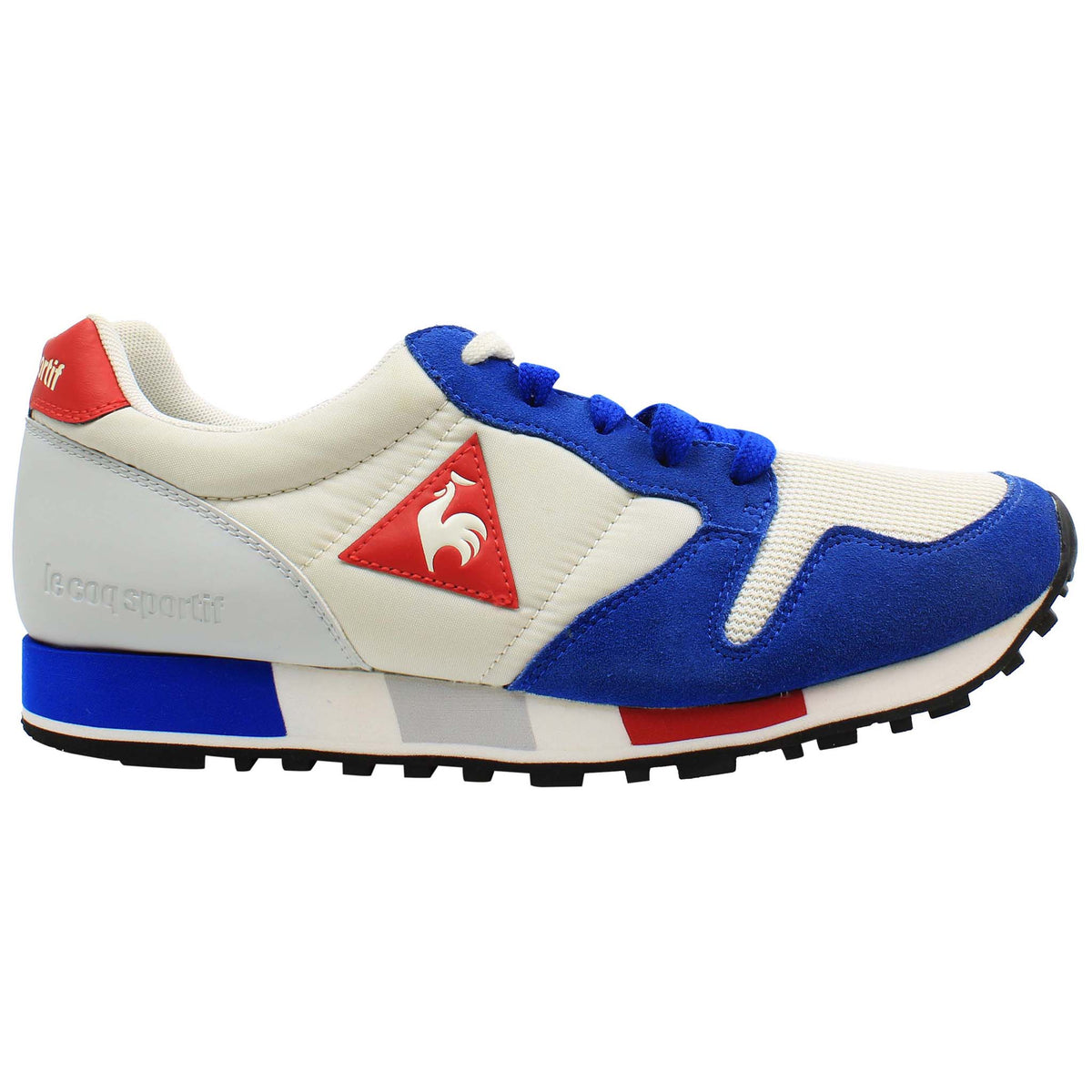 Le Coq Sportif Omega Nylon Mens Blue/White Trainers
