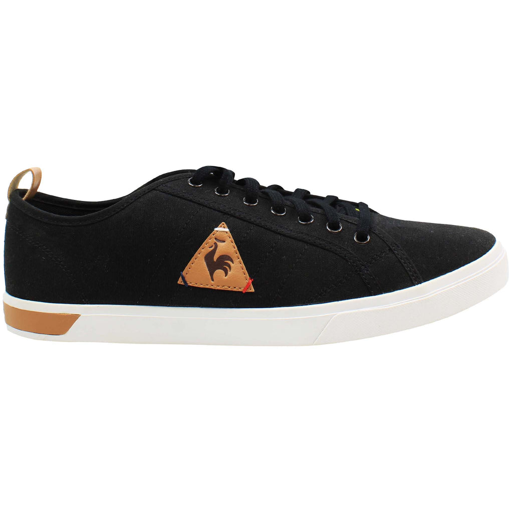 Le Coq Sportif Ares CVS/Lea Mens Black Plimsolls