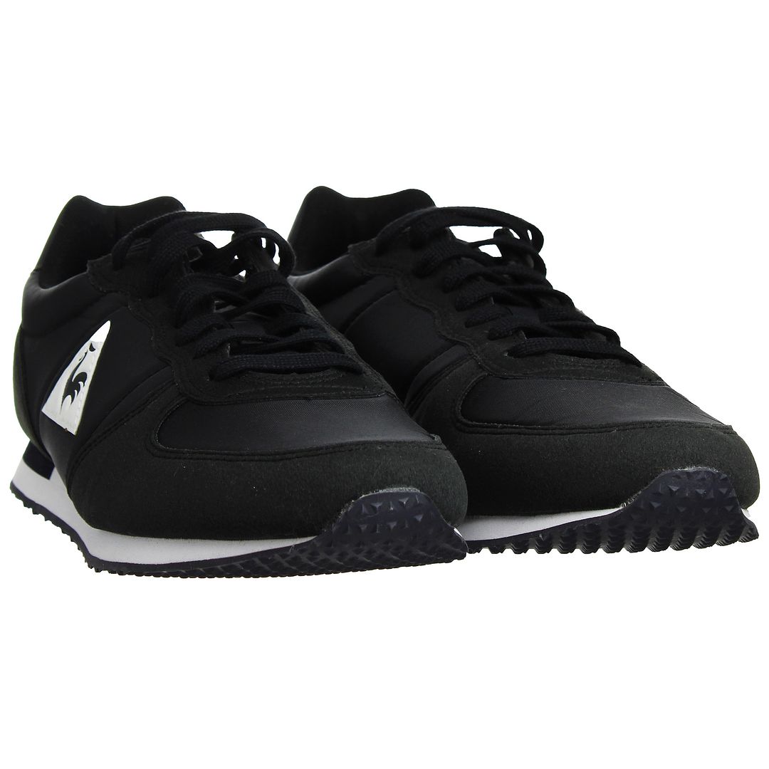 Le Coq Sportif Onyx Nylon Mens Black Trainers