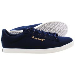 Le Coq Sportif Agate LO CVS Metallic Womens Blue Plimsolls