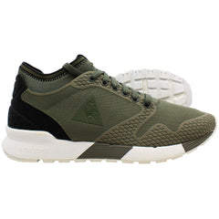 Le Coq Sportif Omicron Tech Modern Mens Green Trainers