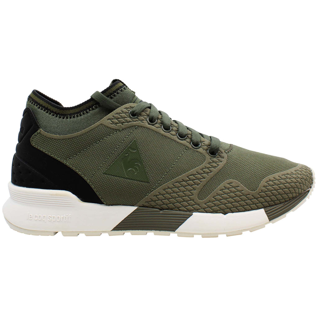 Le Coq Sportif Omicron Tech Modern Mens Green Trainers