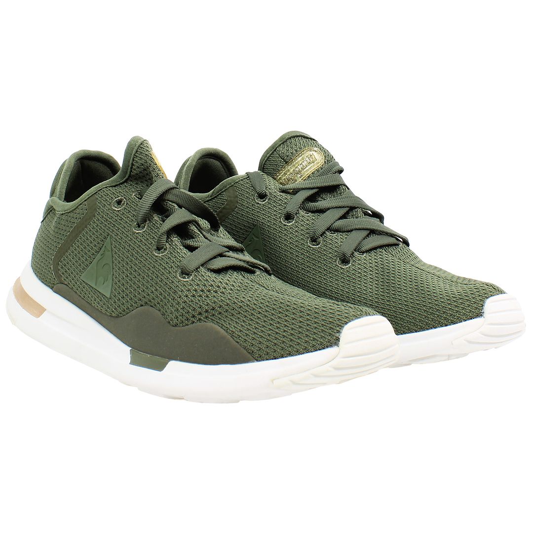 Le Coq Sportif Solas Sparkly/S Womens Dark Green Trainers