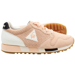 Le Coq Sportif Omega Premium Womens Pink Trainers