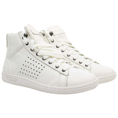 Le Coq Sportif Arthur Ashe Mid Womens White Trainers