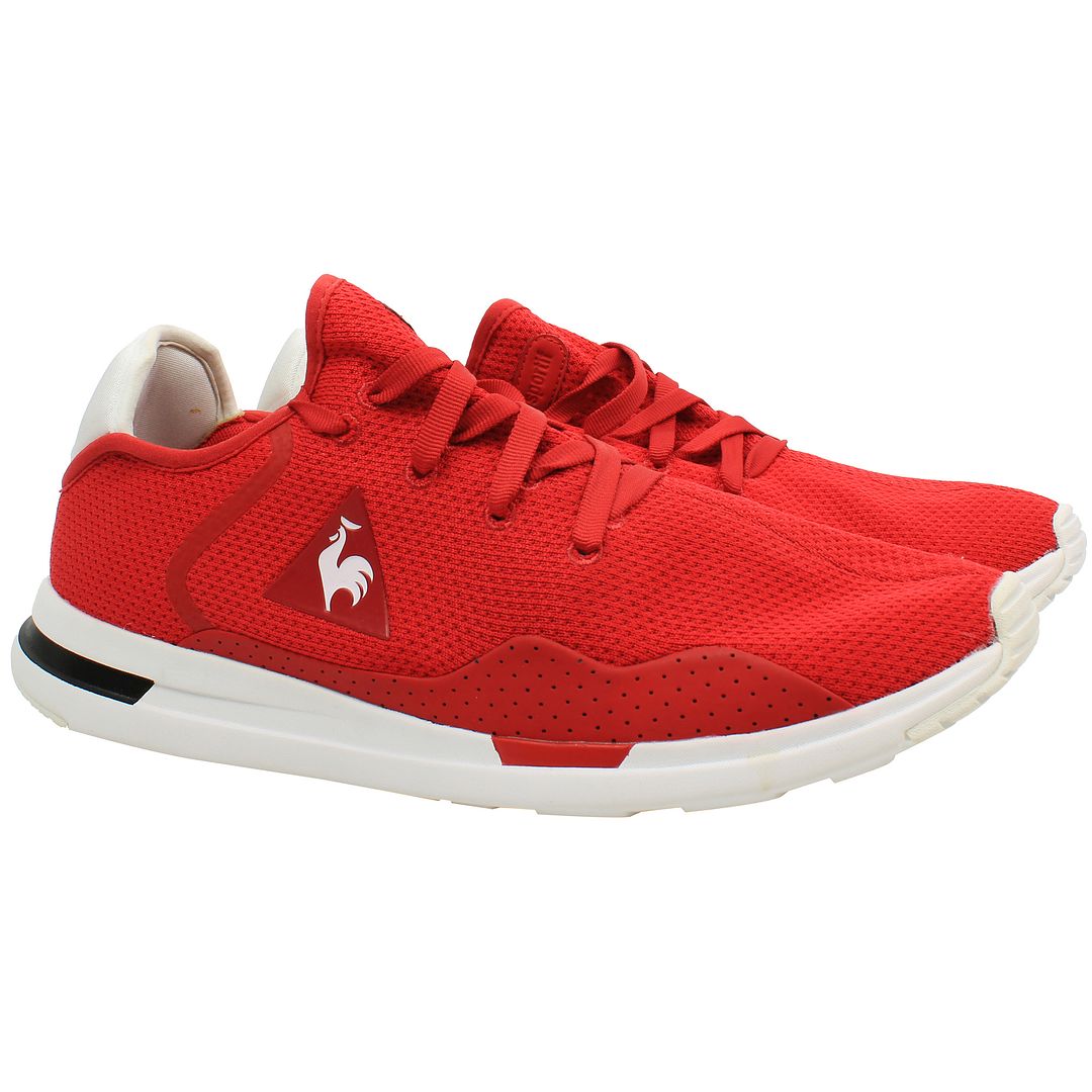 Le Coq Sportif Solas Sport Mens Red Trainers