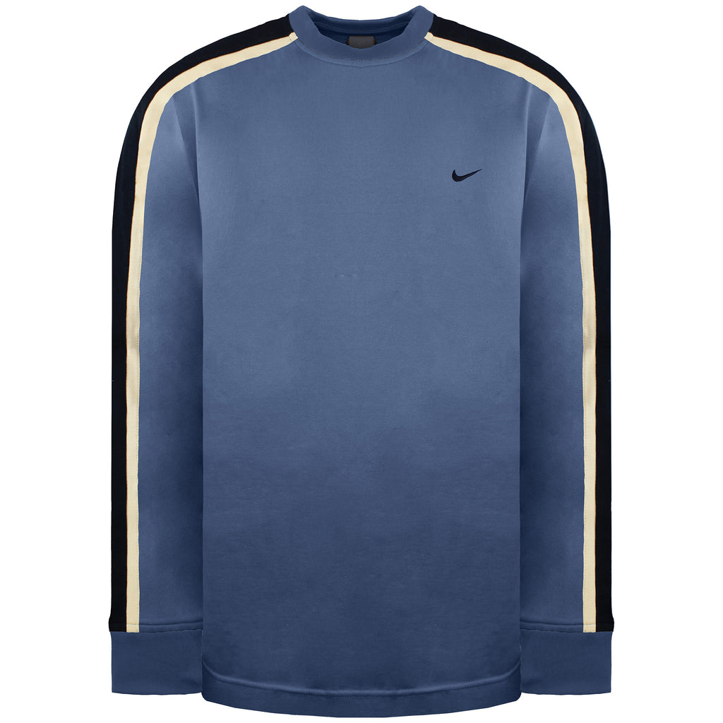 Nike Logo Mens Blue Sweater