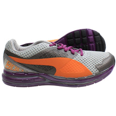 Puma Faas 800 S Womens Grey/Orange Running Shoes