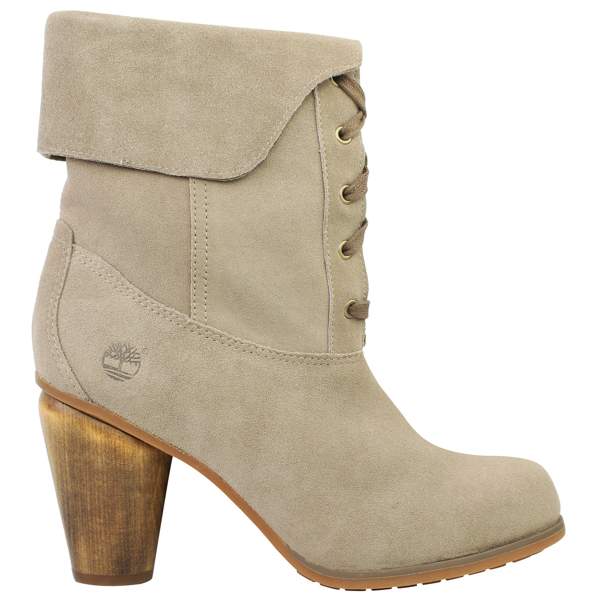 Timberland Nevali Womens Taupe Heel Boots