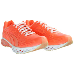 Puma Bioweb Elite Glow Womens Orange Running Shoes