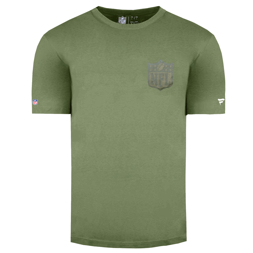 Fanatics NHL Logo Mens Khaki T-Shirt