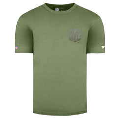 Fanatics NHL Logo Mens Khaki T-Shirt