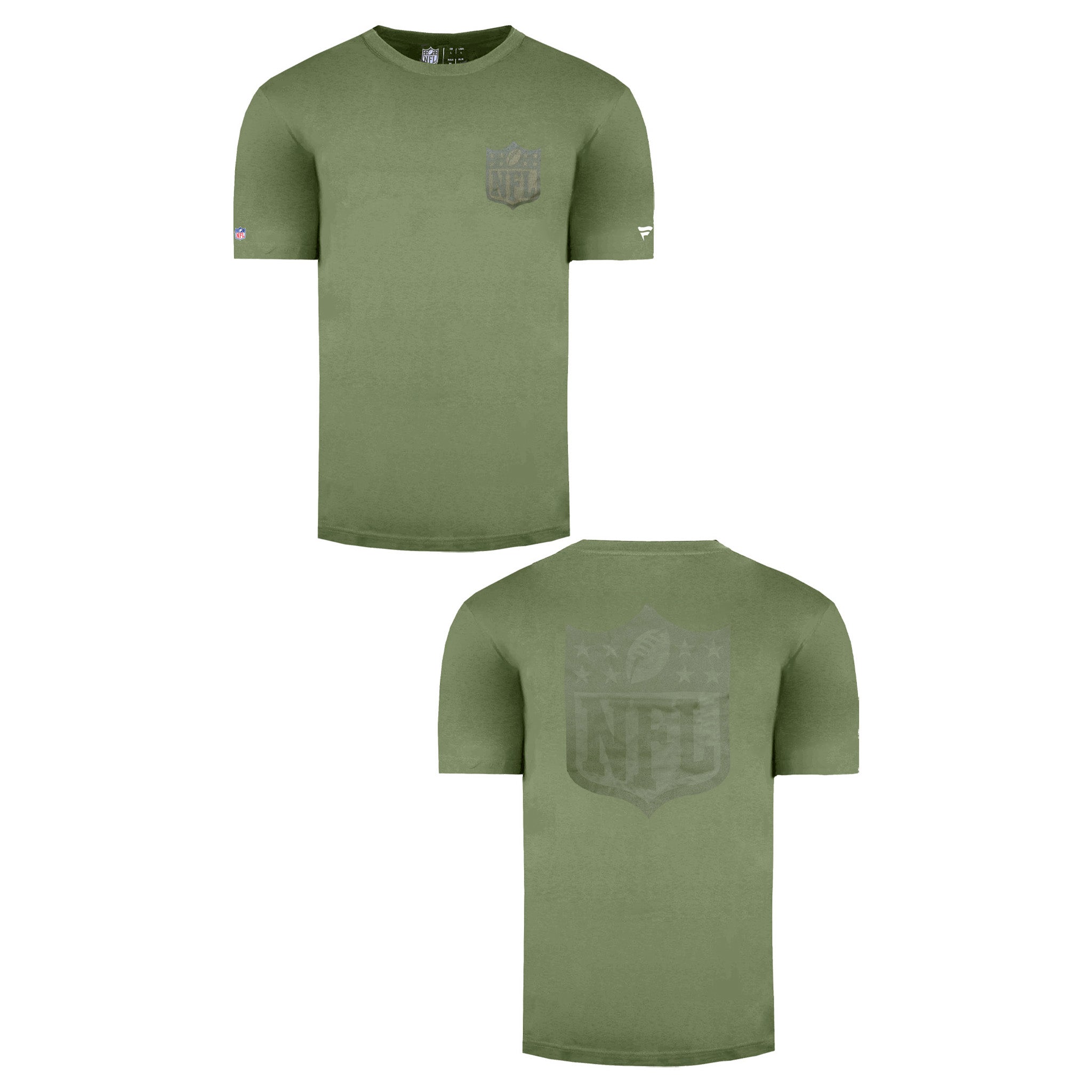 Fanatics NHL Logo Mens Khaki T-Shirt