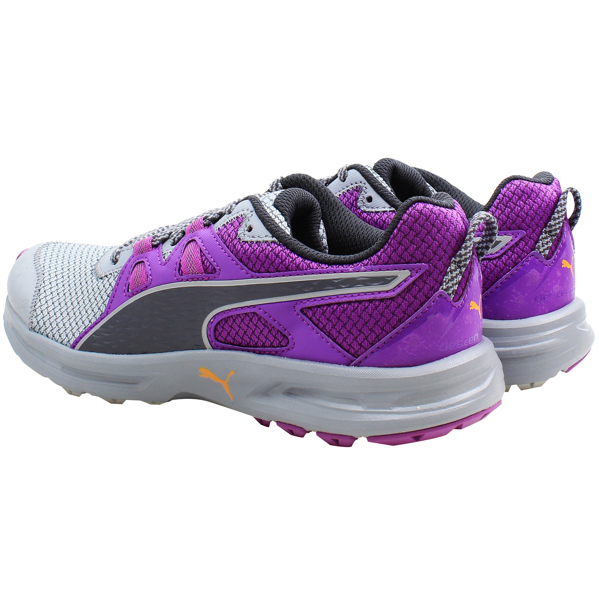 Puma Descendant TR Womens Grey/Purple Running Shoes