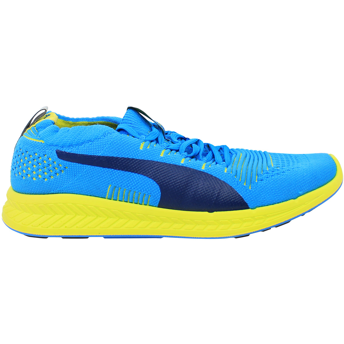 Puma ProKnit Mens Blue Running Shoes