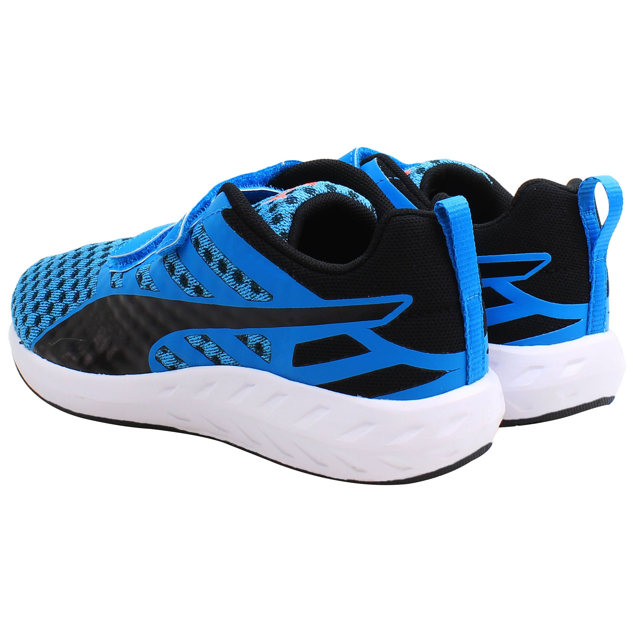 Puma Flare Kids Blue/Black Trainers