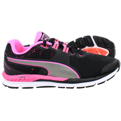Puma Speed 600 Ignite Womens Black/Pink Running Shoes