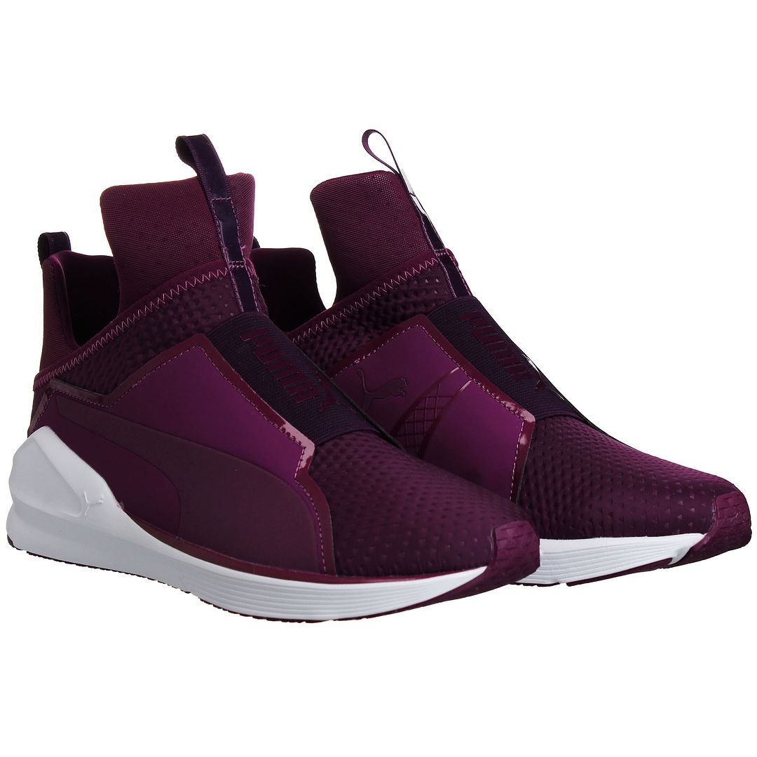 Puma Fierce Quilted Womens Purple Trainers