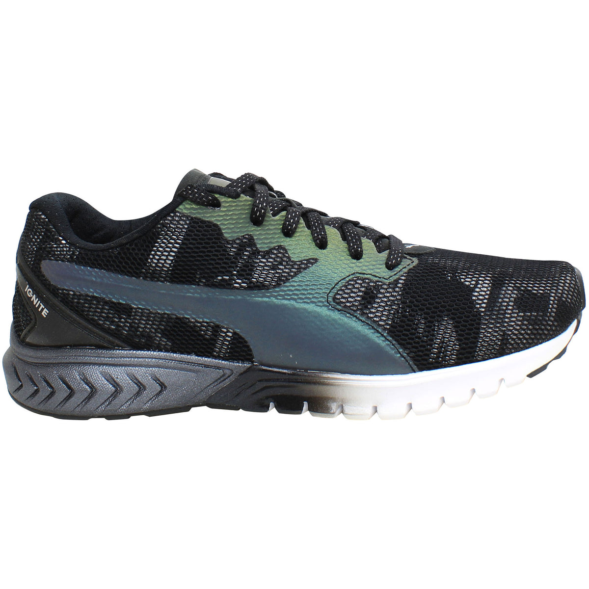 Puma Ignite Dual Swan Womens Black Trainers