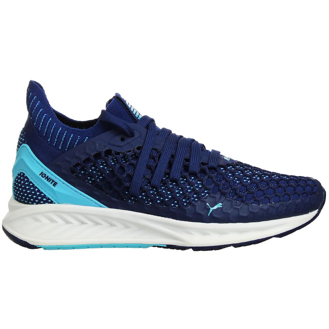 Puma Ignite Netfit Womens Navy Trainers